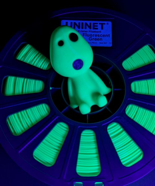 UNINET PLA+ 3D Filament FLUO GREEN #3